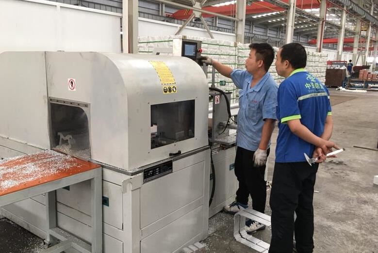 適用于電動(dòng)機(jī)外殼切割的DS-A800鋁合金切割機(jī)已服務(wù)于南平、中亞鋁業(yè)